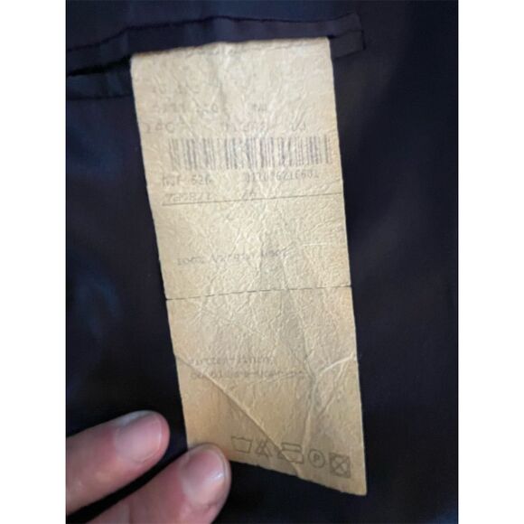 Baumler Men's Brown Blazer Size 40 Formal Two-Button - Picture 10 of 14